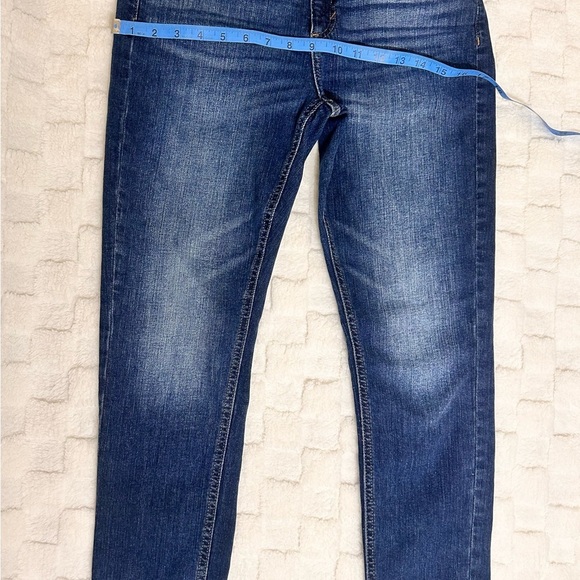 Banana Republic Blue Girlfriend Jeans Size:4 - Picture 4 of 6